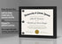 Americanflat 8.5x11 Diploma Frame with Shatter-Resistant Glass - Document Frames with Engineered Wood - Legacy Collection - Certificate Frame for ...