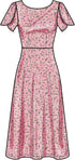 New Look Misses' Dress Sewing Pattern Kit, Code N6693, Sizes 4-6-8-10-12-14-16...