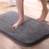 Yancorp Shaggy Bathroom Rugs 15x23 Small Plush Thick Bathroom Rug Extra Soft Bath Mat for Non Slip Machine Washable Bathroom Carpet Microfiber Abs...