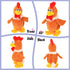 Hopearl Talking Chicken Repeats What You Say Walking Chick Electric Interactive Animated Toy Speaking Plush Buddy Gifts for Toddlers Birthday, 9''...