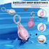 for AirTag Holder Secure Lock, Waterproof Airtag Keychain Full Protective Anti-Scratch Air Tag Case Hard Shell Hidden for Luggage, Backpack, Keys,...