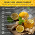 Premium 75 Lemon Ginger Tea Bags, 100% Natural Ingredients, Hand-made Blend of Lemon and Ginger Flowers, Eco-conscious Tea Bags. Lemon Ginger Herb...