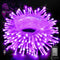 KNONEW Purple Halloween Lights Indoor Outdoor 60FT 180 LED String Light with 8 Lighting Modes, Timer Memory Function Plug in for Halloween Party H...