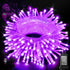 KNONEW Purple Halloween Lights Indoor Outdoor 60FT 180 LED String Light with 8 Lighting Modes, Timer Memory Function Plug in for Halloween Party H...