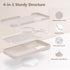 GONEZ for iPhone 15 Pro Max Case Silicone, Compatible with Magsafe, 2X Camera Protector + 2X Screen Protector, Soft Anti-Scratch Microfiber Lining...