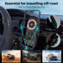 Wireless Car Charger with Phone Holder Mount, 15W-5W Qi Fast Charging Auto Clamping Car Charger Phone Holder Mount, for iPhone 15 14 13 12 11 Pro ...