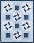 Fabric Cafe Quick Christmas 3-Yard Quilts Pattern - 8 Festive Designs for Lap, Twin, and Queen/King Sizes...