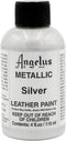 Angelus Metallic-4 oz Leather Paint, Silver...