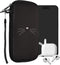 kwmobile Neoprene Sleeve for Smartphone Size XXL - 7" - Shock Absorbing Pouch Case - Protective Phone Bag - Meow Meow White/Black......