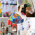 30pcs Chip Clips, 2.2 inch Bag Clips, Small Metal Clothes Pins, Colored...