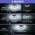 Solar Lights Outdoor IOTSES, 100 LED 270°Wide Angle PIR Motion Sensor Waterproof Durable Solar Powered Security Wall Lights 3 Modes for Fence, Fro...