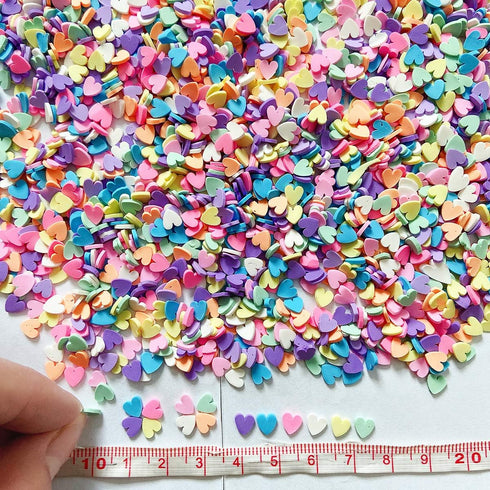 EHOPE 50G Fake Sprinkles Polymer Sprinkles Resin Sprinkles 50G Clay Sprinkles For Resin Nail Art Slices Fake Candy Sprinkles for Nail Art DIY Craf...