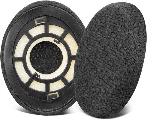 SOULWIT Mesh Fabric Earpads Replacement for Sennheiser RS120/HDR120/TR120/RS100/RS110/RS115/RS117/RS119/RS135 Headphones, Ear Pads Cushions for TR...