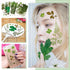 Nuanchu Pressed Flowers Bulk Dried Flower for Crafts, Dried Flower Leave Natural with Tweezer for Resin Mold Scrapbooking DIY (Greenery Style)...