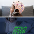 Cute Cats Water Bottle Stickers for Kids Glow in The Dark, 140 PCS Vinyl Waterproof Kitty Stickers Pack for Laptop Skateboard Phone Case, Cute Kit...