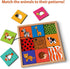 Skillmatics Animal Pattern Puzzle Set - Educational Wooden Toy for Toddlers, Matching & Learning Game, Gifts for Boys & Girls Ages 18 Months and u...