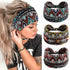 K-Elewon 3 Pack Women Wide Elastic Head Wrap Headband Sports yoga Hair Band (3 Pack(A29))...