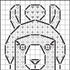 DIMENSIONS Colorful Llama Counted Cross Stitch Kit for Beginners, 11 Ct. White Aida Cloth, Finished Project 3" Diameter, Multicolor 5 Piece...