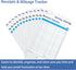 12pcs Receipt Storage & Expense Organizer Envelopes (202lb Kraft Paper),organizing Envelope folders Keeper for Business Expense Receipts Tracker,O...
