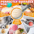 4 oz Ice Cream Scoop with Trigger Release #8 – Stainless Steel Versatile Tool for Baking, Cookies and Desserts Spoons, Easy-to-Clean, Dishwasher-S...