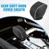 Automatic Gear Shift Knob Cover Sheath Transmission Shift Lever Boots for Lexus NX250 NX350 RX350 RX450h 2022-2023 Faux Leather Black w/White Stit...