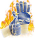 Oven Gloves for Women, Heat Resistant 540 Degrees Grilling Gloves, Hot Surface Handler Non-Slip Silicone Small Hands Oven Mitts with Fingers, BBQ ...