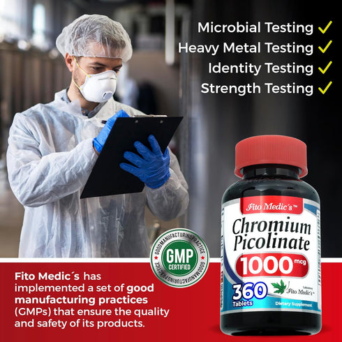 Lab | chromium picolinate |360 tab | chromium | chromium supplements | chromium picolinate 1000mcg | picolinato de cromo | chromium supplement | U...