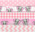 David accessories Elephant Grosgrain Ribbon Tape 1.5" Wide x 25 Yards Total-5 Rolls 5 Yards for DIY Handmade Hair Bow Headwear Wedding Festival Ho...