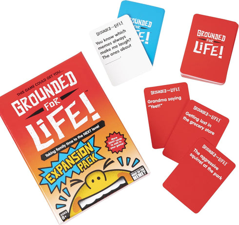 WHAT DO YOU MEME? Grounded for Life Expansion Pack – The Ultimate Kid Game – Designed to be Added to Grounded for Life Core Card Game – Ages 8+...