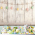 Baocicco 5x3ft Happy Easter Backdrops for Photography Colorful Easter Eggs Backdrop White Rustic Wood Board Backdrop Children Adults Photo Shootin...