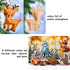 Tegeme 8 Pieces Woodland Animals Ornaments My Forest Friends Felt Animals Craft Set Cute Tree Decor for Home Christmas Tree Party Decorations...
