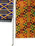 Decora Apparel African Clothes for Men Cotton Scarf, Graduation Stole, African Head Scarf Kente Fabric...