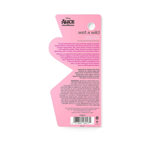wet n wild Out Of Time Liquid Eyeliner Alice In Wonderland Collection...