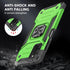 HNHYGETE Samsung Galaxy A03s Case, Samsung A03s Case, with HD Screen Protector, 360°Military Grade Rotatable Kickstand (Heavy Duty) Shockproof Pro...