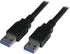 StarTech.com 6 ft / 2m Black SuperSpeed USB 3.0 Cable A to A - USB 3 A (m) to USB 3 A (m) (USB3SAA6BK)...