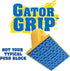 Gator Grip Safety Push Block 2 Pack with Blue Rubber Podular Pattern for Superior Gripping Power Ideal for Use On Router Tables, Jointers, Shapers...