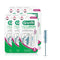 GUM Proxabrush Go-Betweens Refills - Moderate - Compatible with GUM Permanent Handle - Reusable Interdental Brushes - Soft Bristled Dental Picks, ...