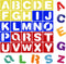 Karty Alphabet Letter Stencil Set for Kids and Adults - Painting, Lettering and Drawing Templates - Large Plastic ABC Stencils for Protest Posters...
