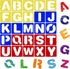 Karty Alphabet Letter Stencil Set for Kids and Adults - Painting, Lettering and Drawing Templates - Large Plastic ABC Stencils for Protest Posters...