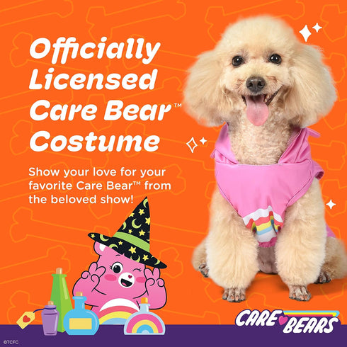 Halloween Cheer Bear Sleeveless Hoodie- 2XL - Cozy Hoodie for Dogs | Fun and Cute Halloween Costumes for Dogs| Officially Licensed Care Bears Pet ...