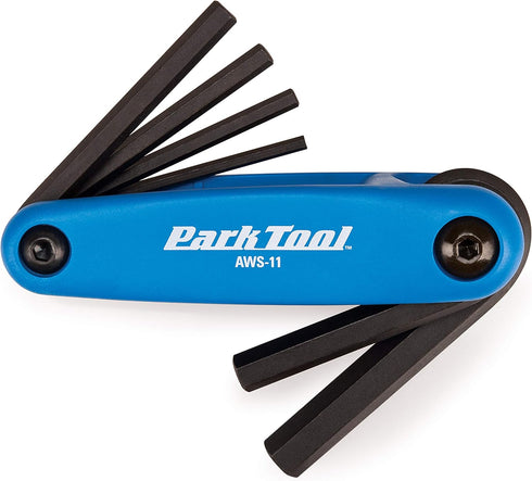 Park Tool AWS-11 Fold-Up Hex Wrench Set...