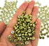200Pcs Round Ancient Gold Letter G Beads,4x7mm Flat Letter-G Beads for Bracelets,Alphabet Beads for Jewelry Making DIY Necklaces Crafts Supply(Gol...
