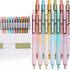 Mr. Pen- Retractable Gel Pens, 12 Pack, Black Ink Gel Pens, Pastel Barrels, Fast Dry, Gel Pens Fine Point 0.5mm, Retractable Pens, Cute Pens, Gel ...