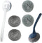 Outdoor Brush Cleaner Pack - Set of 6 Brushes for Cleaning Boat and Sink...
