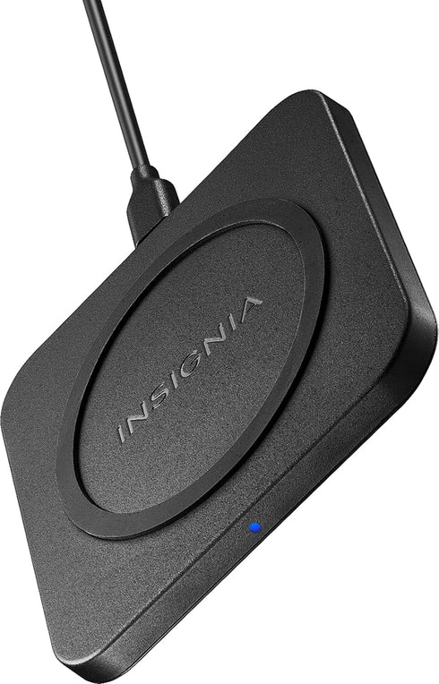 Insignia 10 W Qi Certified Wireless Charging Pad for Android/iPhone - Black - Model: NS-MWPC10K......