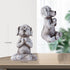 Meditation Dog Statue Dachshund Statue Garden Decor Resin Zen Dog Buddha Meditation Yoga Collectibles for Patio, Terrace, Lawn and Outdoor Garden ...