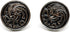 Teri's Boutique Game of Thrones Targaryen Dragon Round Classic Men Fashion Cuff Links with Gift Box...