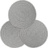 Potholders Set Trivets Set 100% Pure Cotton Thread Weave Hot Pot Holders Set (Set of 3) Hot Pads, Hot Mats, Stylish Coasters, Spoon Rest for Bakin...