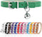 XXS Dog Collar for Teacup Adjustable Teacup Dog Collar for Small Medium Large Dogs 3/8 inch Width (Green, XXS)...