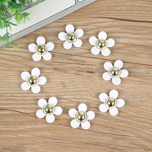 Flower Shoes Charms for Girls & Women Pearl Chains Charms for Adults Kids Teens...